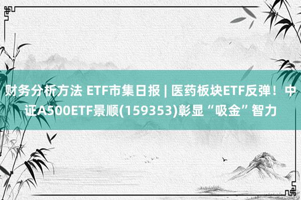 财务分析方法 ETF市集日报 | 医药板块ETF反弹！中证A500ETF景顺(159353)彰显“吸金”智力